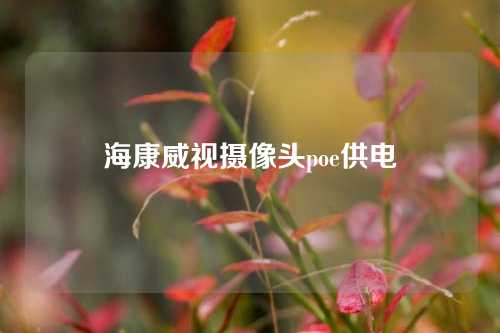 海康威视摄像头poe供电