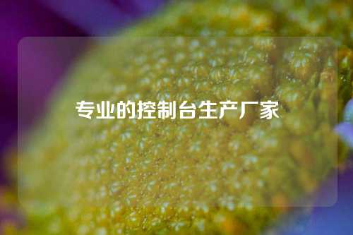 专业的控制台生产厂家