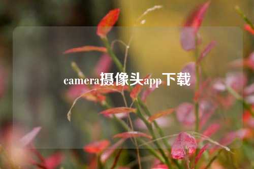 camera摄像头app下载